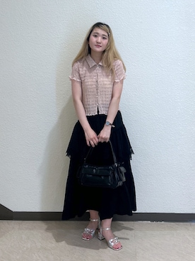 「FREE'S MART（フリーズマート）のアイテム」を使った、17mfmさん（骨格ナチュラル・レディース・158cm）の夏コーディネート