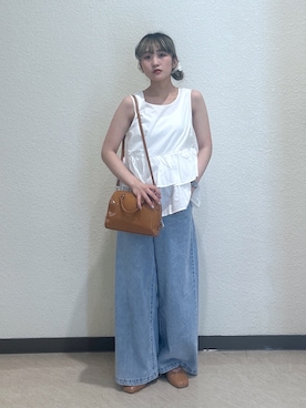 17mfmさん（レディース・158cm）の夏コーディネート