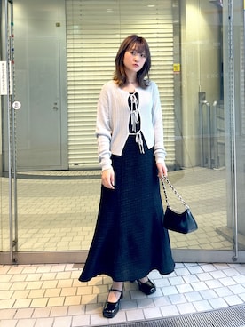 「FREE'S MART（フリーズマート）のアイテム（バレエシューズ）」を使った、17mfmさん（レディース・158cm）の秋コーディネート