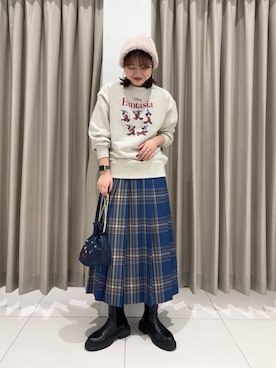 「アイテム（その他雑貨）」を使った、おはねさん（レディース・168cm）の秋コーディネート