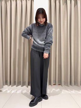 おはねさん（レディース・168cm）の冬コーディネート