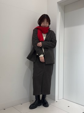 おはねさん（レディース・168cm）の冬コーディネート