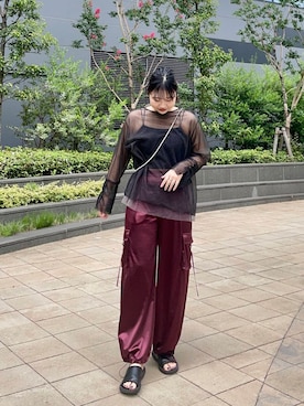 おはねさん（レディース・168cm）の夏コーディネート