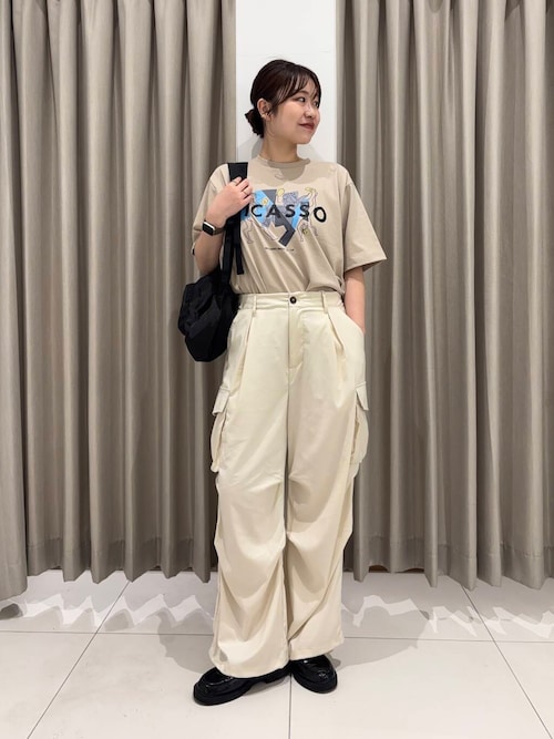 『ユニセックス』ワイドカーゴパンツ