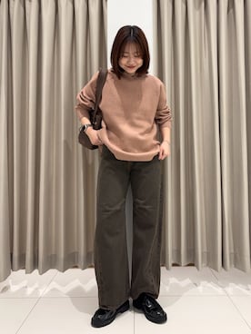 「アイテム（雑貨/ホビー）」を使った、おはねさん（レディース・168cm）の秋コーディネート