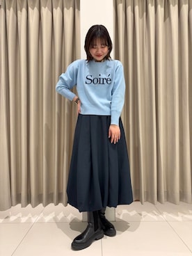 おはねさん（レディース・168cm）の冬コーディネート