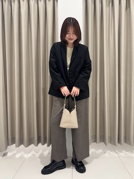 「SENSEOFPLACE」｜おはねさん（レディース・168cm）の秋コーディネート