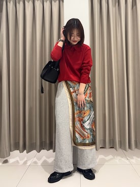 「アイテム（その他雑貨）」を使った、おはねさん（レディース・168cm）の秋コーディネート