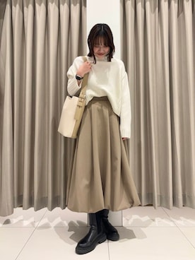 おはねさん（レディース・168cm）の冬コーディネート