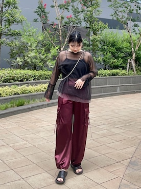 おはねさん（レディース・168cm）の夏コーディネート