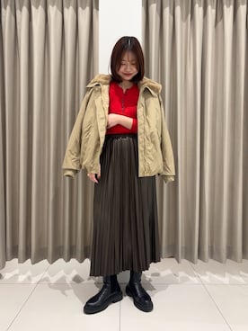 「SENSE OF PLACE by URBAN RESEARCH（センスオブプレイスバイアーバンリサーチ）のアイテム」を使った、おはねさん（レディース・168cm）の秋コーディネート