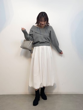 おはねさん（レディース・168cm）の秋コーディネート