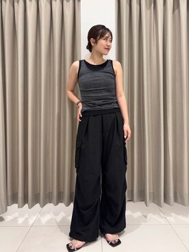 「イエベ」｜おはねさん（レディース・168cm）の夏コーディネート