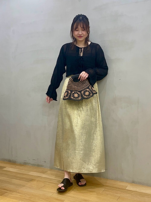 セール】ハクプリントフレアスカート（スカート）｜SENSE OF PLACE by