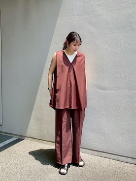 おはねさん（レディース・168cm）の夏コーディネート