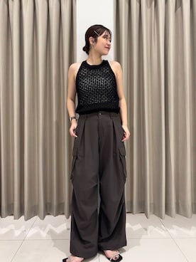 「イエベ」｜おはねさん（レディース・168cm）の夏コーディネート