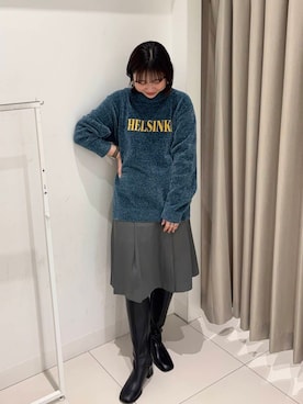 おはねさん（レディース・168cm）の冬コーディネート