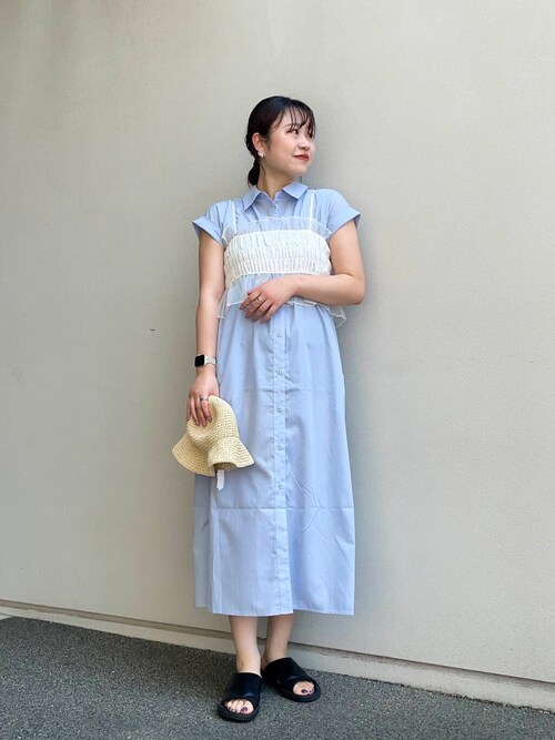 セール】ビスチェセットフレンチスリーブワンピース（ワンピース