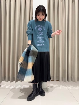 おはねさん（レディース・168cm）の冬コーディネート