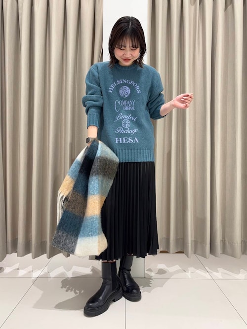 セール】『洗濯可』グラフィックプリントニット（ニット/セーター