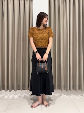 「SENSE OF PLACE by URBAN RESEARCH（センスオブプレイスバイアーバンリサーチ）のアイテム（サンダル）」を使った、おはねさん（レディース・168cm）の夏コーディネート