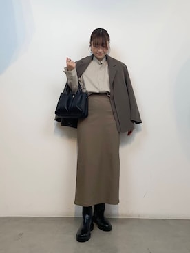 おはねさん（レディース・168cm）の秋コーディネート