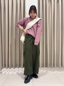 おはねさん（レディース・168cm）の冬コーディネート