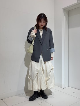 おはねさん（レディース・168cm）の冬コーディネート