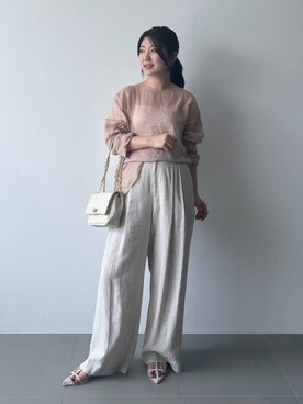 AZUさん（レディース・164cm）の春コーディネート