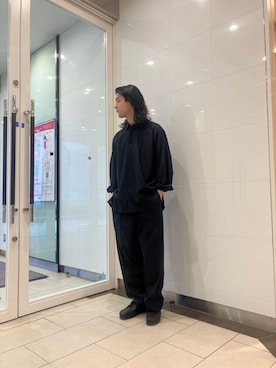 「春スタイリング」｜アライさん（メンズ・180cm）の春コーディネート