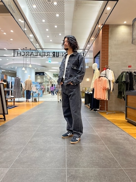 「URBAN RESEARCH（アーバンリサーチ）のアイテム（デニムジャケット）」を使った、アライさん（メンズ・181cm）の夏コーディネート