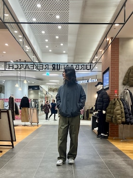 「URBAN RESEARCH（アーバンリサーチ）のアイテム」を使った、アライさん（骨格ウェーブ・メンズ・181cm）の冬コーディネート