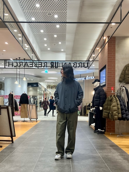 VINTAGE NYLON STAND BLOUSON