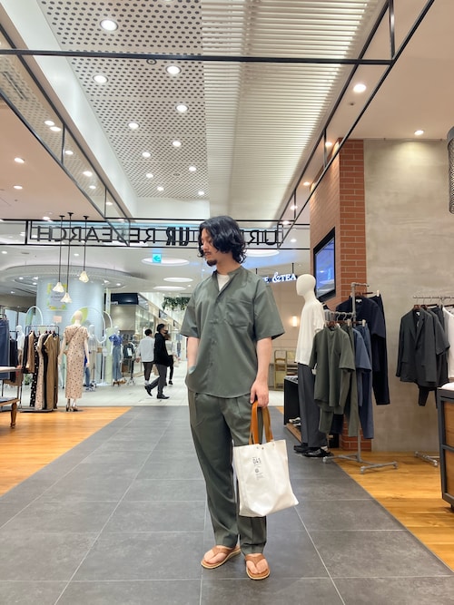 【値下げしました】【新品】GIORGIO ARMAN  イージートラウザーズ セール】TRON WOOL イージートラウザー（その他パンツ）｜URBAN