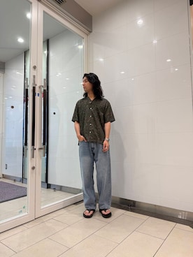 「春スタイリング」｜アライさん（メンズ・180cm）の夏コーディネート