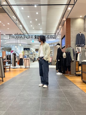 「アーバンリサーチ」｜アライさん（メンズ・180cm）の秋コーディネート