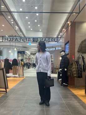 「URBAN RESEARCH（アーバンリサーチ）のアイテム」を使った、アライさん（骨格ウェーブ・メンズ・181cm）の冬コーディネート
