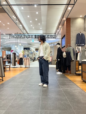 「アーバンリサーチ」｜アライさん（メンズ・186cm）の秋コーディネート
