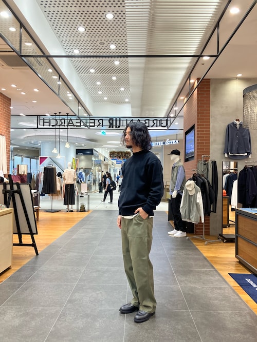 セール】Yonetomi WAVE COTTON KNIT PULLOVER（ニット/セーター