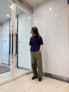 「URBAN RESEARCH（アーバンリサーチ）のアイテム（シューズ）」を使った、アライさん（メンズ・180cm）の春コーディネート