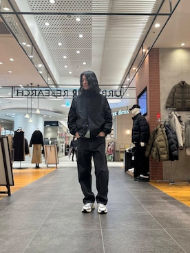 「春スタイリング」｜アライさん（メンズ・180cm）の冬コーディネート