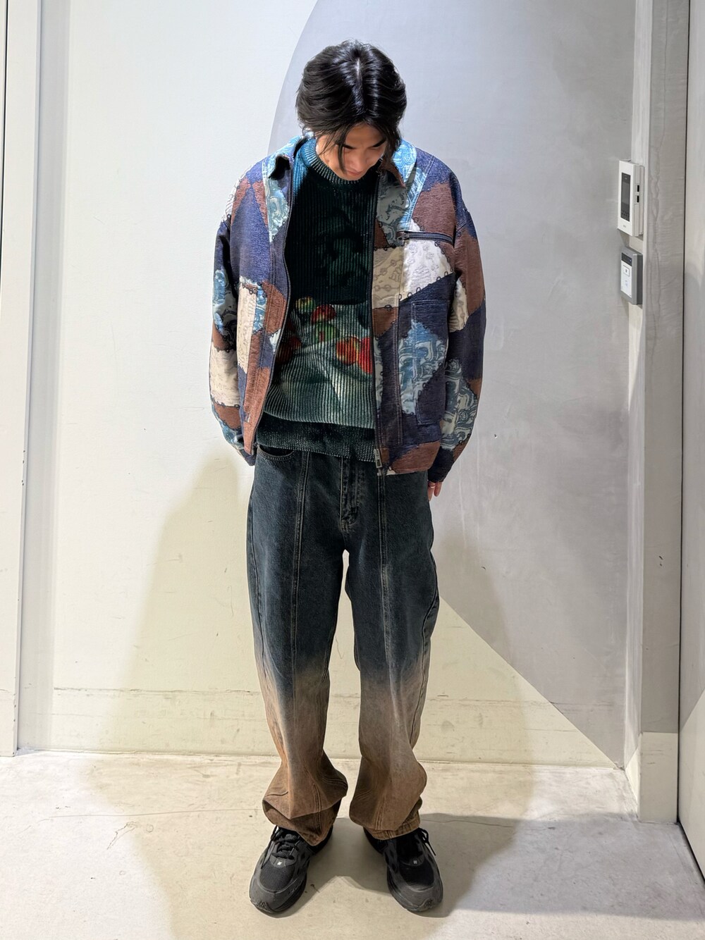 Desigual（デシグアル）の「カフ付きデニムパンツ（デニムパンツ