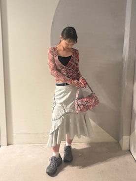 「Desigual（デシグアル）のアイテム」を使った、Desigual銀座STAFFさん（レディース・166cm）の春コーディネート
