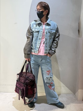 Desigual銀座STAFFさん（レディース・160cm）の冬コーディネート