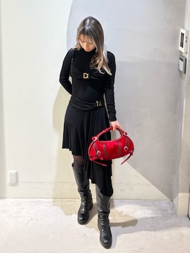 「アイテム（その他トップス）」を使った、Desigual銀座STAFFさん（レディース・157cm）の秋コーディネート