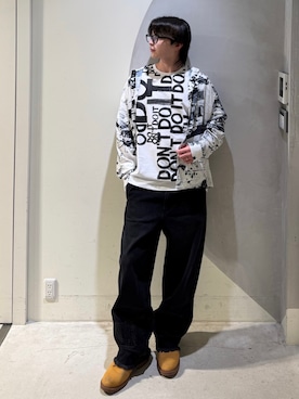 「Desigual（デシグアル）のアイテム（パンツ）」を使った、Desigual銀座STAFFさん（メンズ・180cm）の夏コーディネート
