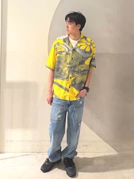 Desigual銀座STAFFさん(メンズ・178cm)の夏コーディネート