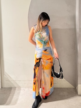 Desigual銀座STAFFさん（レディース・166cm）の春コーディネート