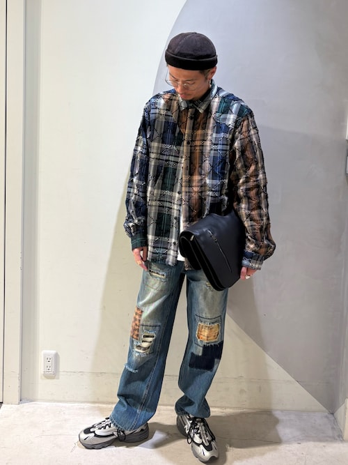 パッチワークリペア90sデニムパンツ（デニムパンツ）｜Desigual