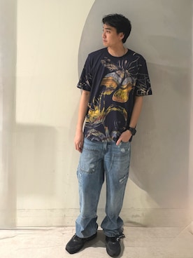 Desigual銀座STAFFさん(メンズ・178cm)の夏コーディネート